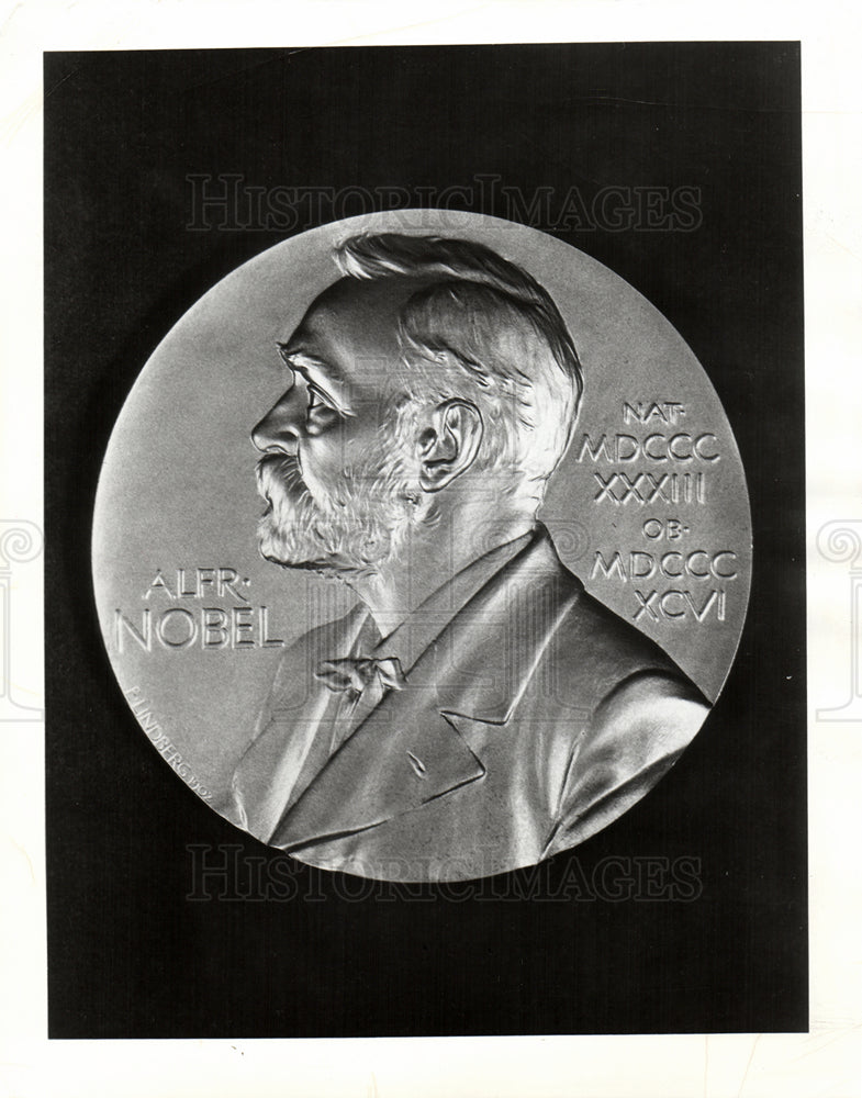 1964 Press Photo Nobel Prize - Historic Images