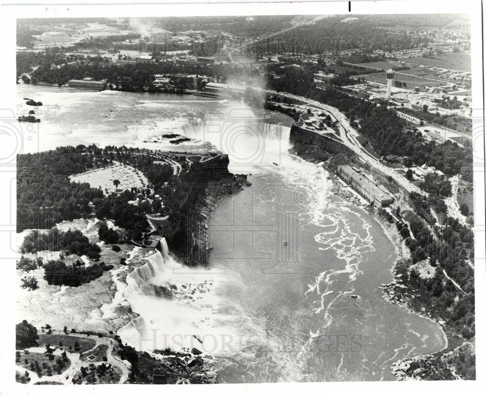 1979 Press Photo Niagara Falls Water Fall - Historic Images