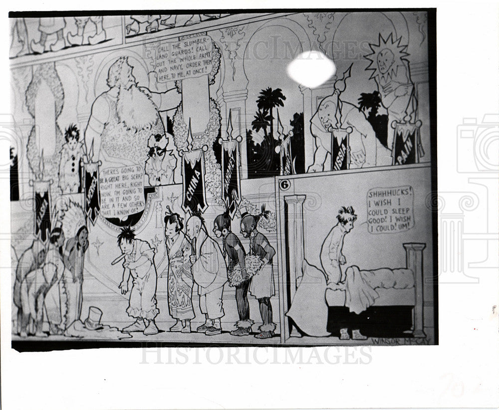 1957 Press Photo Comic Strip Newspaper comics - Historic Images