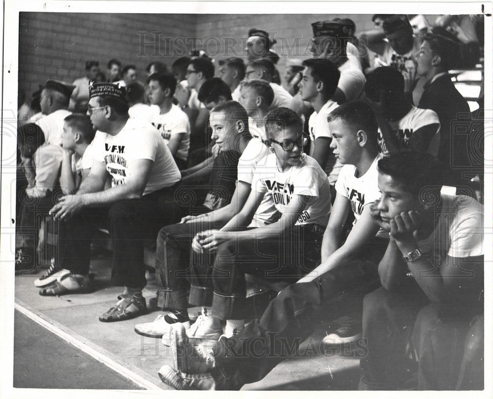 1960 crowd tounament competition - Historic Images