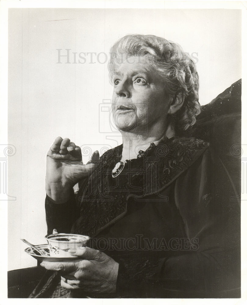 1955 Press Photo Ethel Barrymore actress anniversary - Historic Images