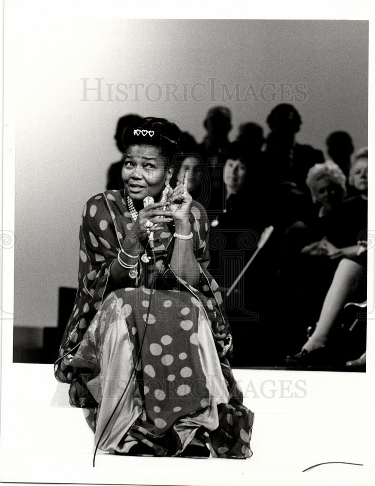 Press Photo Pearl bailey actress singer CBS - Historic Images