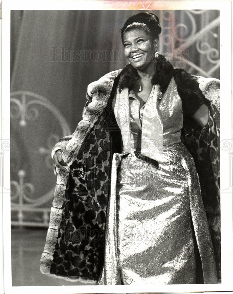 1971 Press Photo pearl bailey actress singer - Historic Images