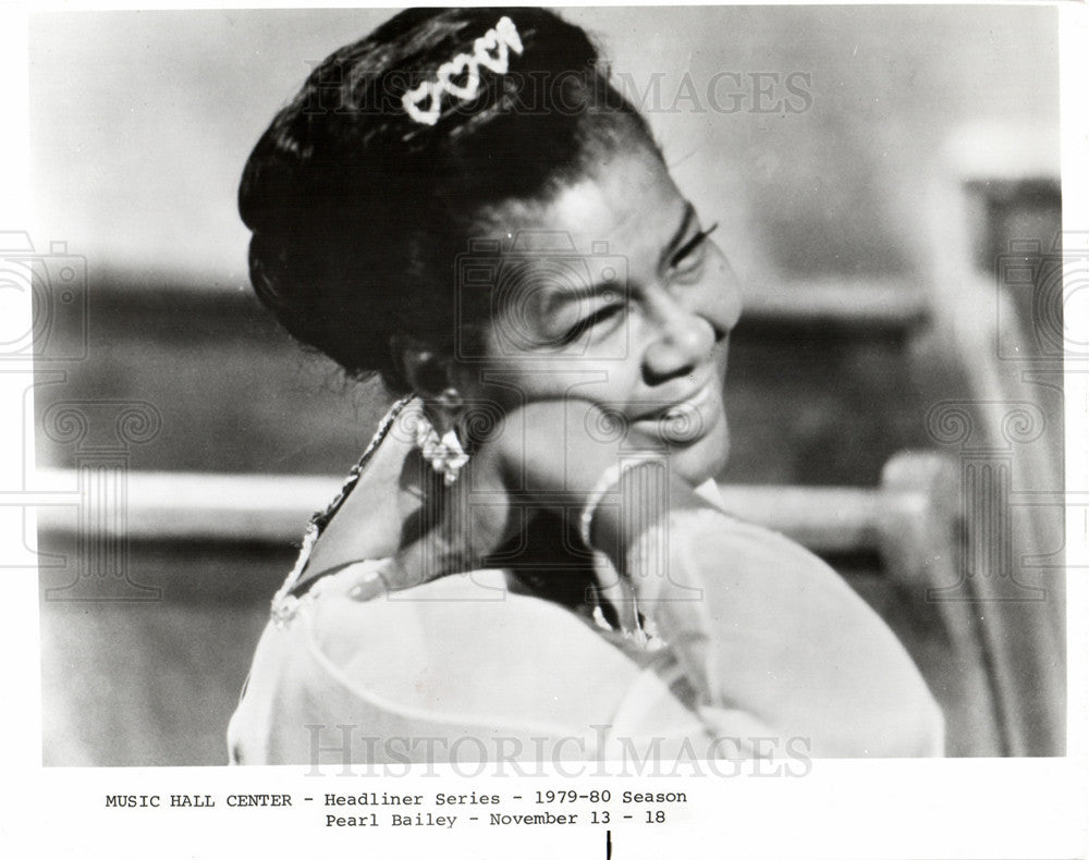 1980 Press Photo Pearl Bailey Headliner Series - Historic Images