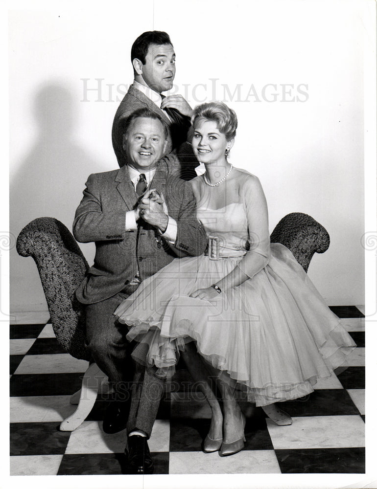 1960 Press Photo CBS Mickey Rooney Joey Forman - Historic Images