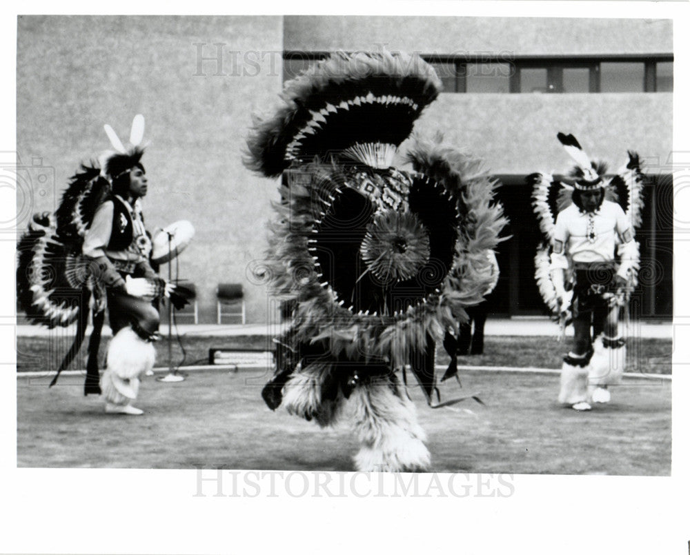 Press Photo Indian Pueblo Cultural Center Dances - Historic Images