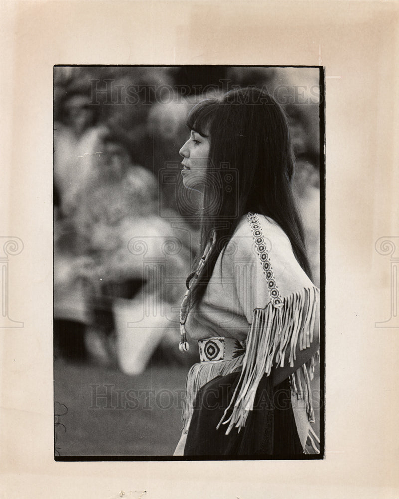 1970 Press Photo A Warren maiden Dorothy Marcus - Historic Images