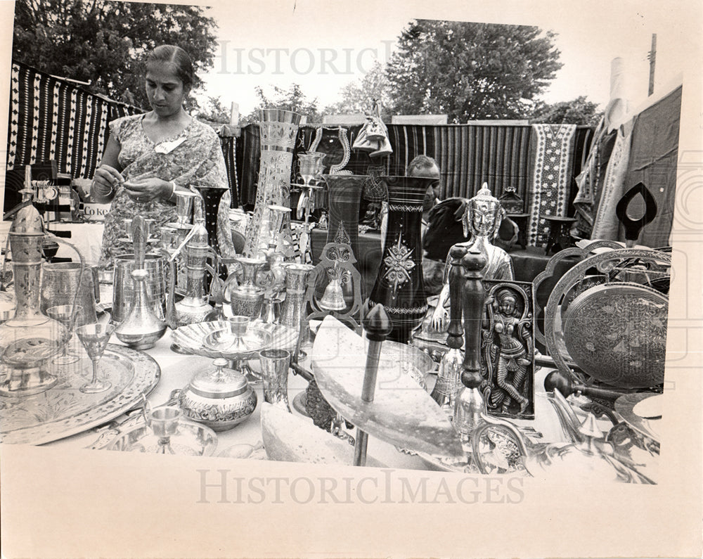 1970 Press Photo Indians India Hindu - Historic Images