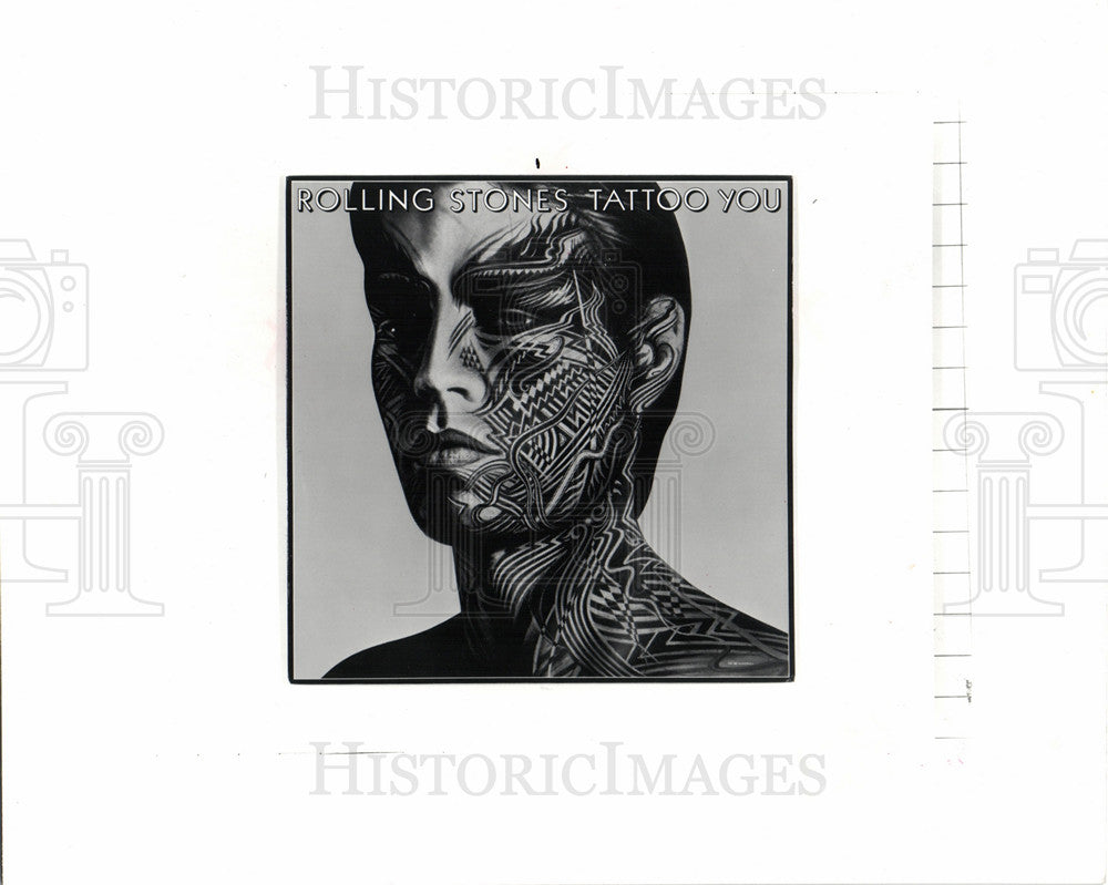 1981 Press Photo Rolling Stones Tattoo You - Historic Images