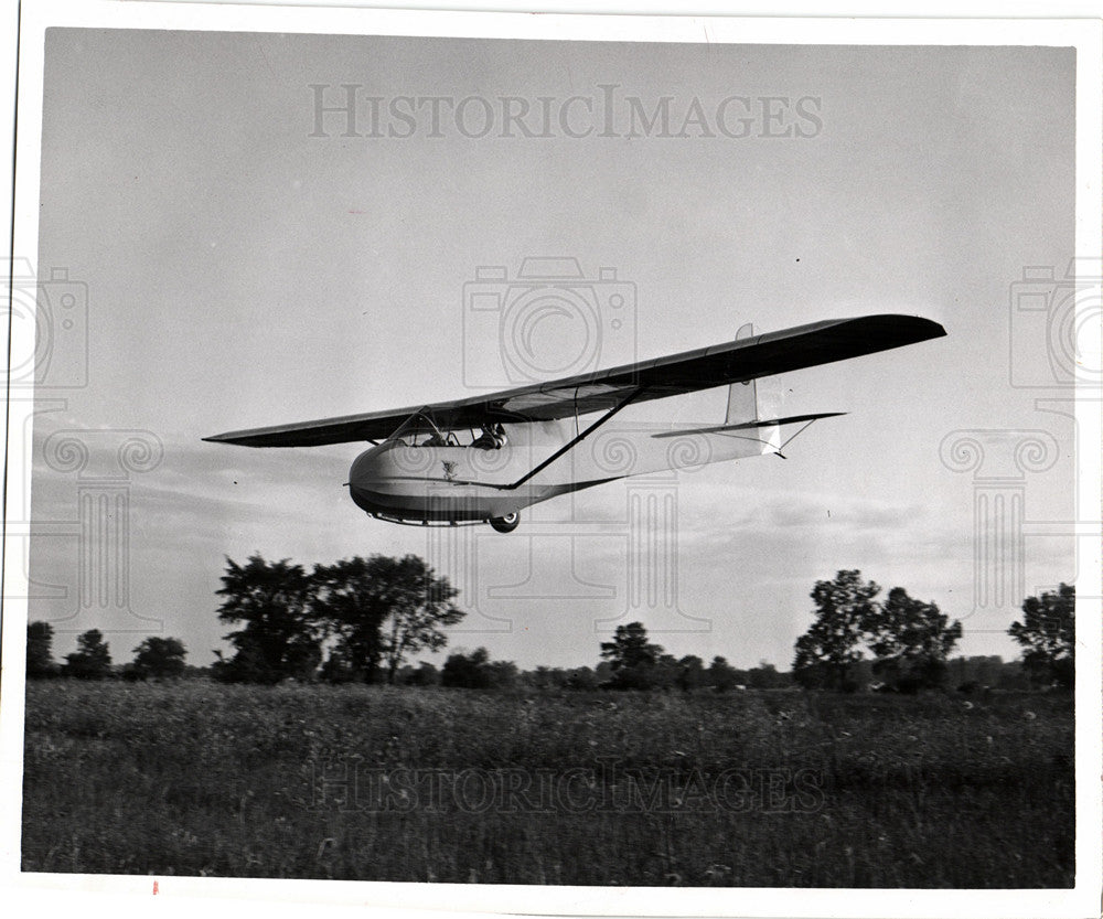 1954 Glider Aircragt - Historic Images