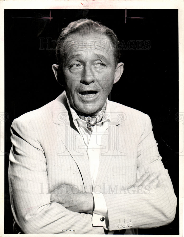 1973 Press Photo bing crosby actor singer pneumonia - Historic Images