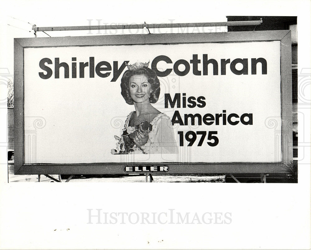 1975 Press Photo Shirley Cothran - Historic Images