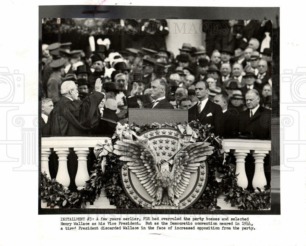 1974 Press Photo President Franklin Delano Roosevelt - Historic Images