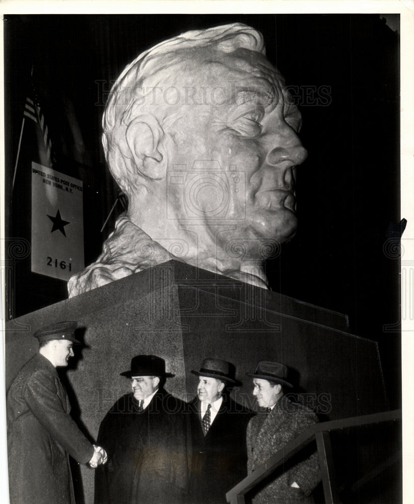 1943 Press Photo Franklin Delano Roosevelt President - Historic Images