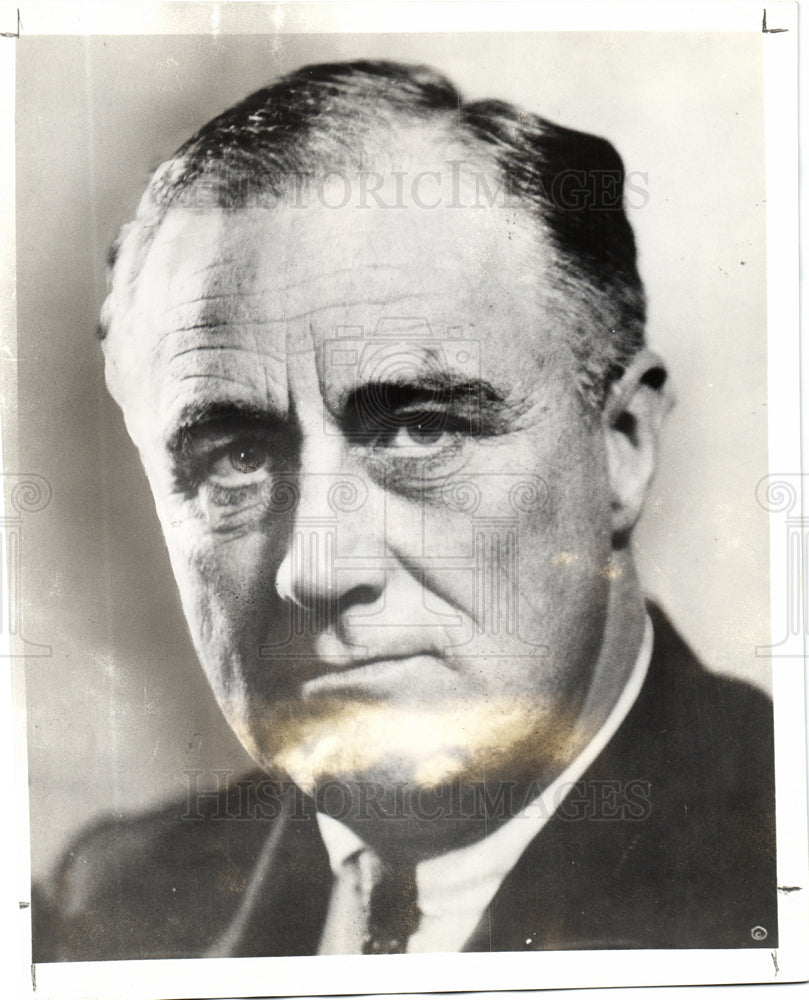 1945 Franklin D. Roosevelt US President - Historic Images