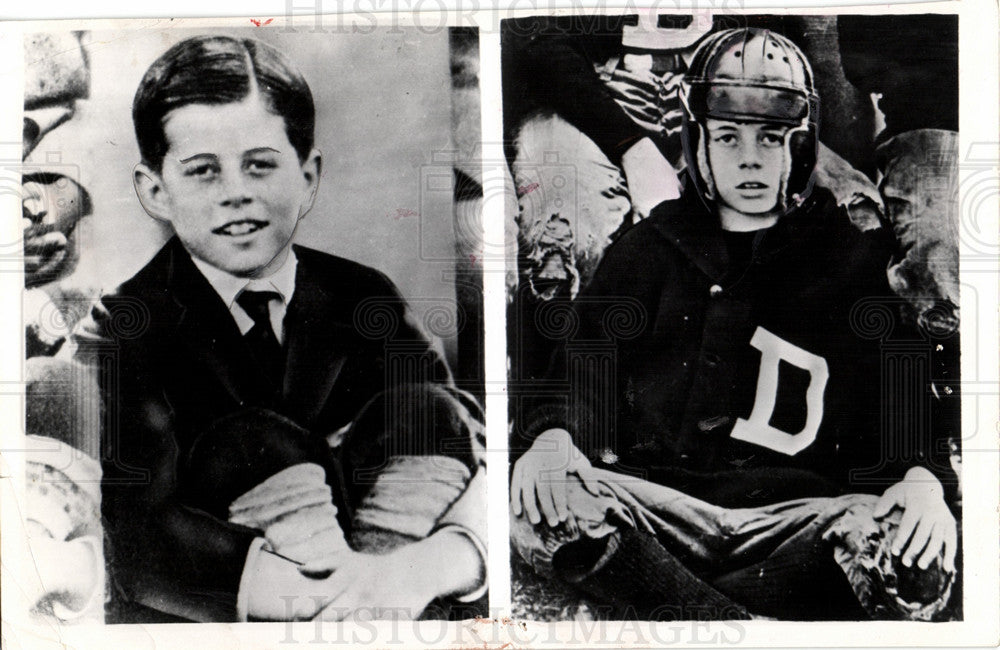 Press Photo President Kennedy at eight years of age - Historic Images