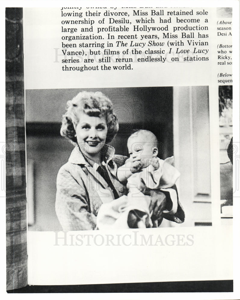 1983 Press Photo desilu lucille ball lucy show - Historic Images