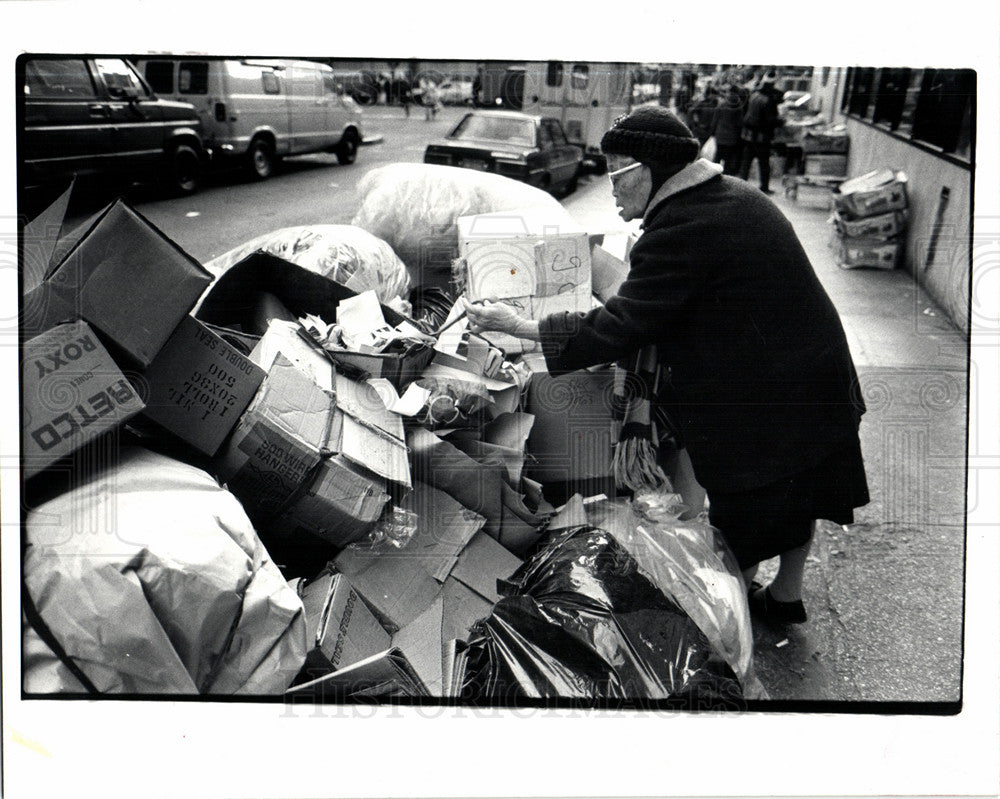 1981 New York City chinatown - Historic Images