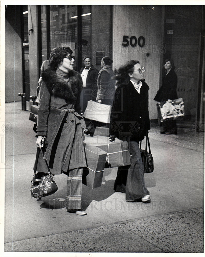 1974 Press Photo new york city 1970&#39;s garment district - Historic Images