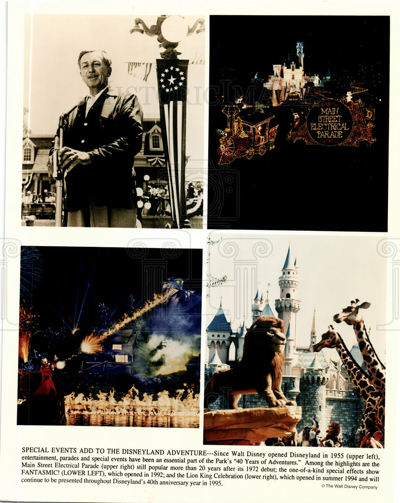 Press Photo special events disneyland adventures - Historic Images