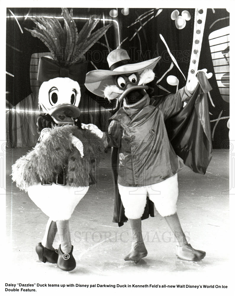 Press Photo Disney's World on Ice Dazzles Darkwing - Historic Images