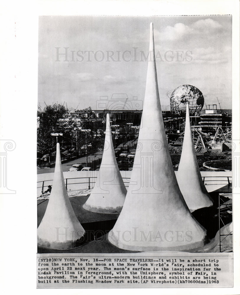 1963 Press Photo WORLD FAIR - NEW YORK - Historic Images