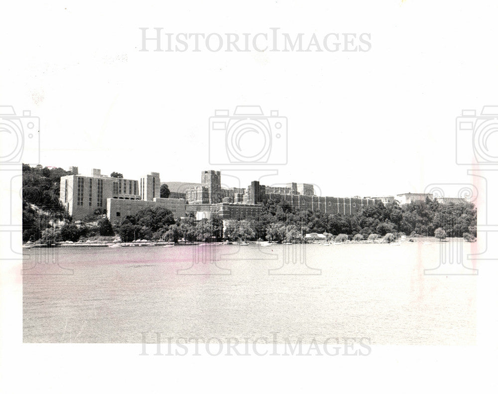 1987 Press Photo west point hudson river - Historic Images