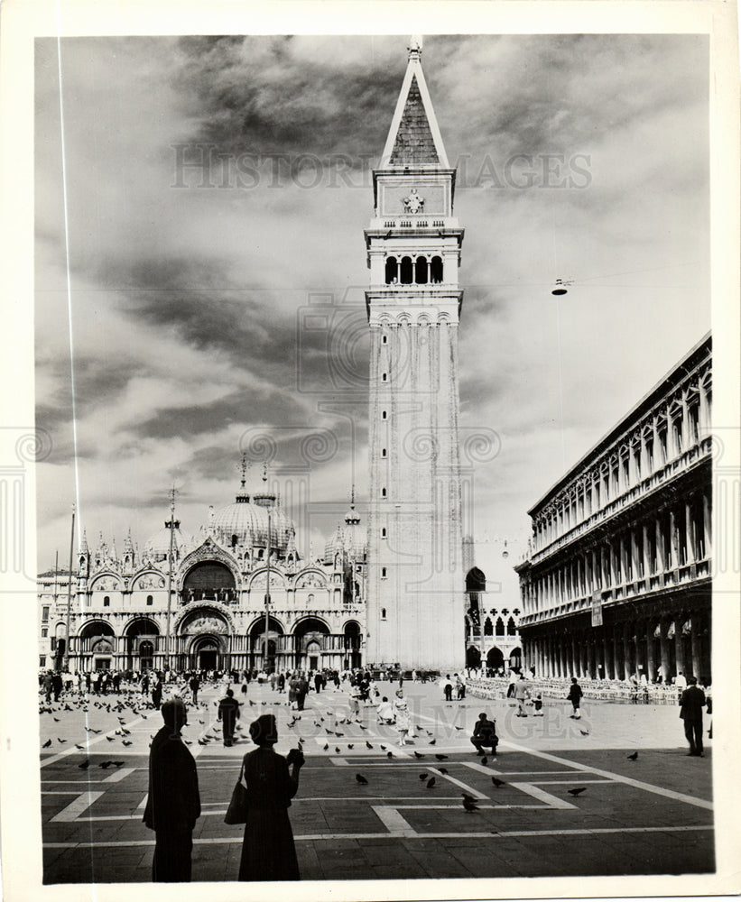 Press Photo st.mark&#39;s cathedral church venice - Historic Images
