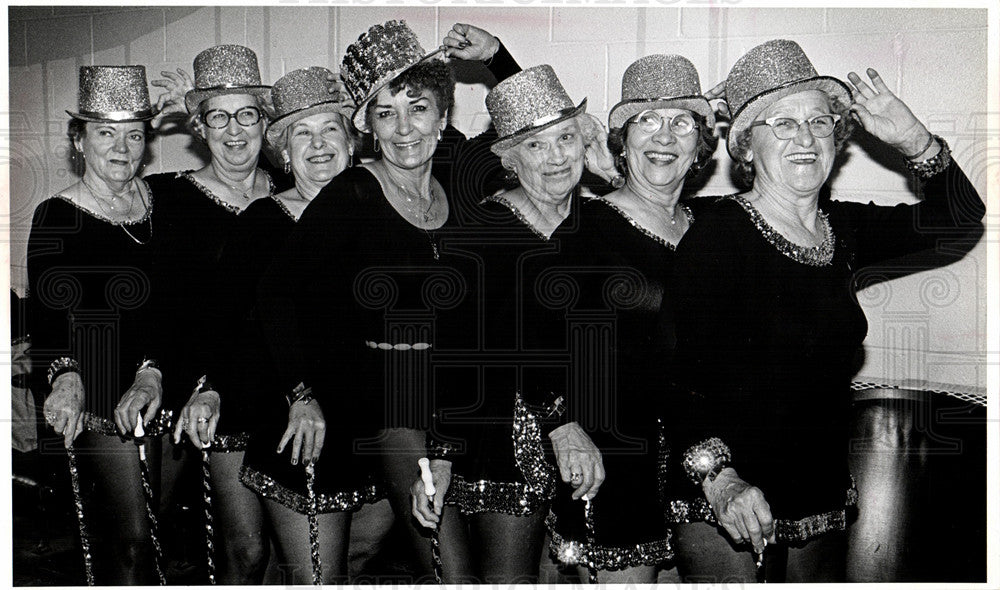 1980 Rockettes, Irene Cary,Lola Metz - Historic Images