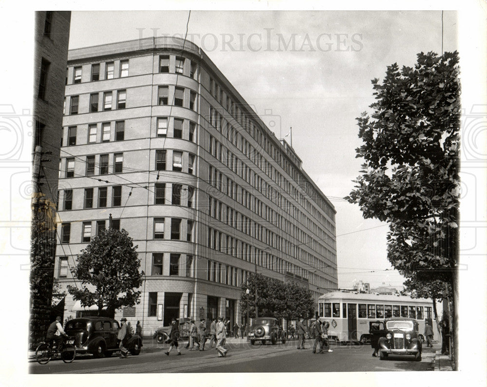 1940 Press Photo Tokyo,Building,Marunouchi,Japanese - Historic Images