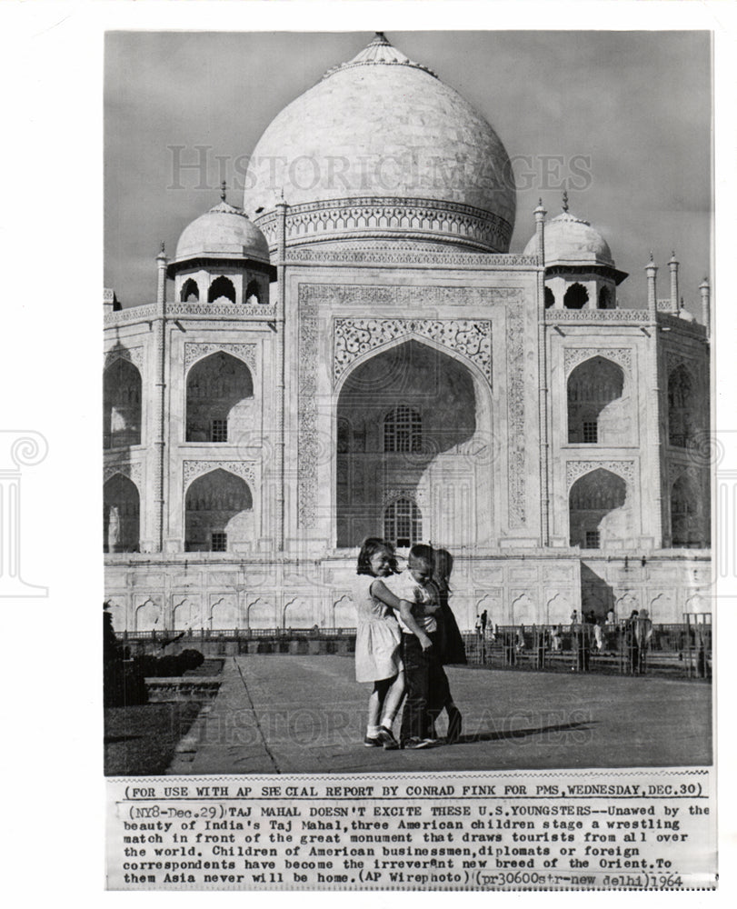 1965 Press Photo Taj Mahal - Historic Images