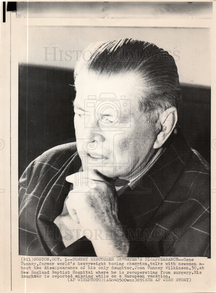 1969 Gene Tunney heavyweight boxer - Historic Images