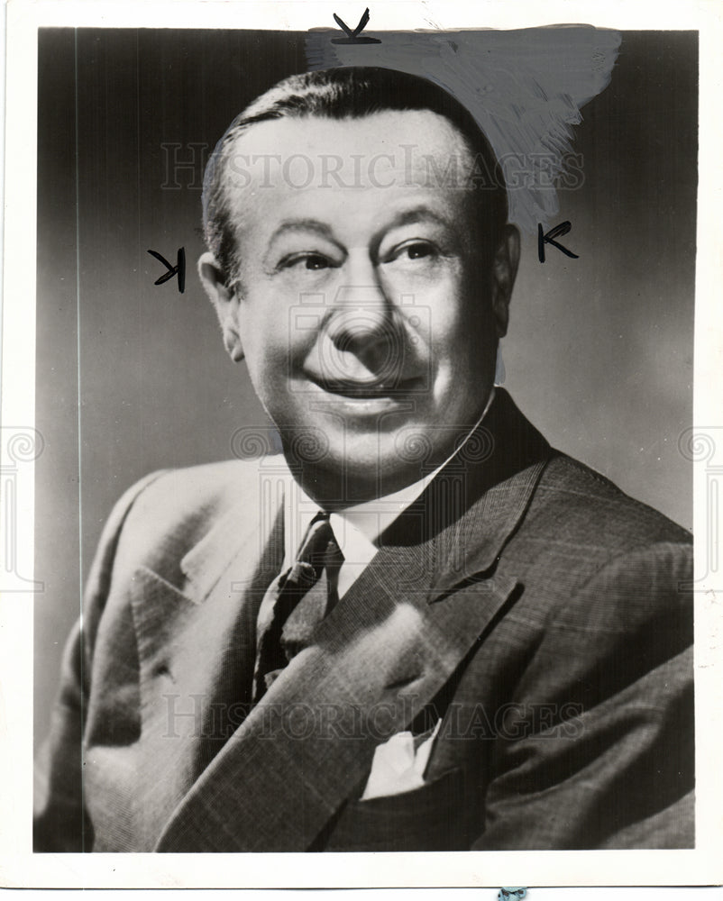 1982 Press Photo Bert Lahr American actor  comedian - Historic Images