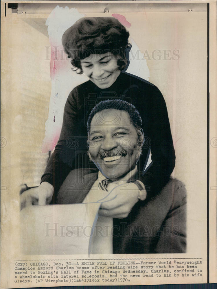 Press Photo Ezzard Charles - Historic Images