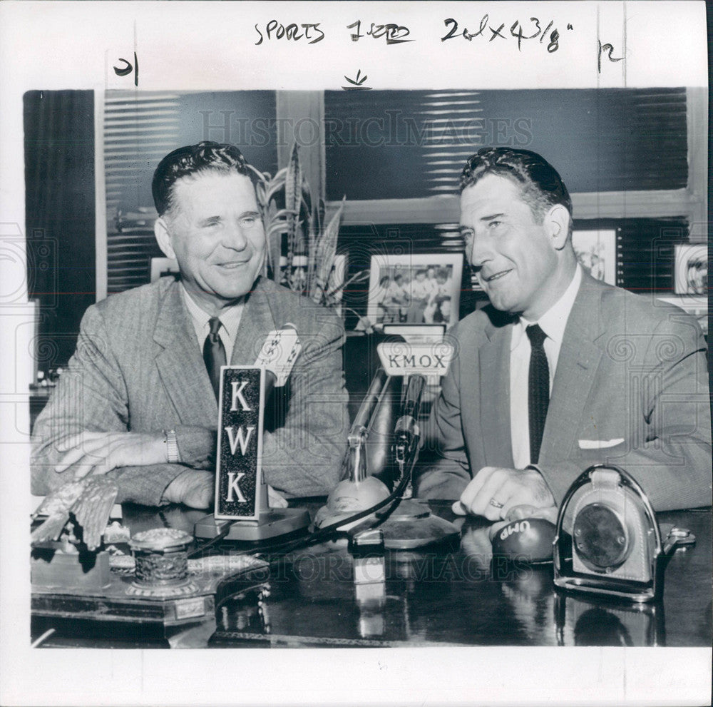 1955 Frank Lane Fred Hutchinson Cardinals-Historic Images