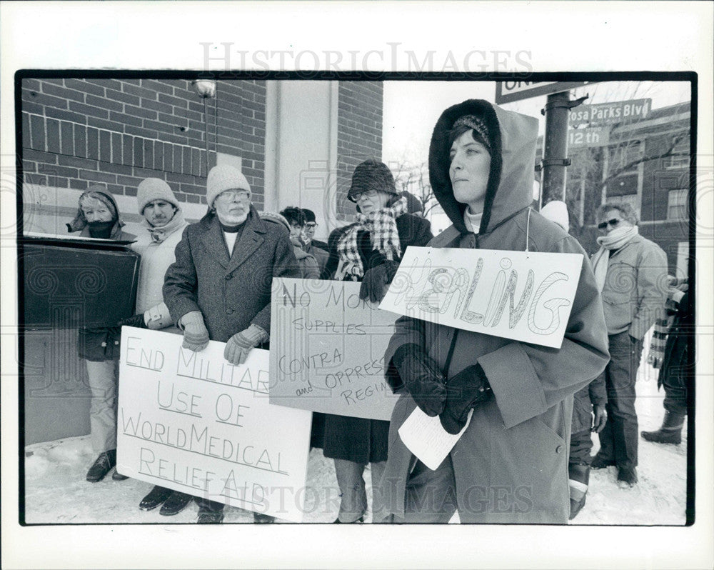 1985 Press Photo Carolyn Deyser Birmingham Detroit - Historic Images