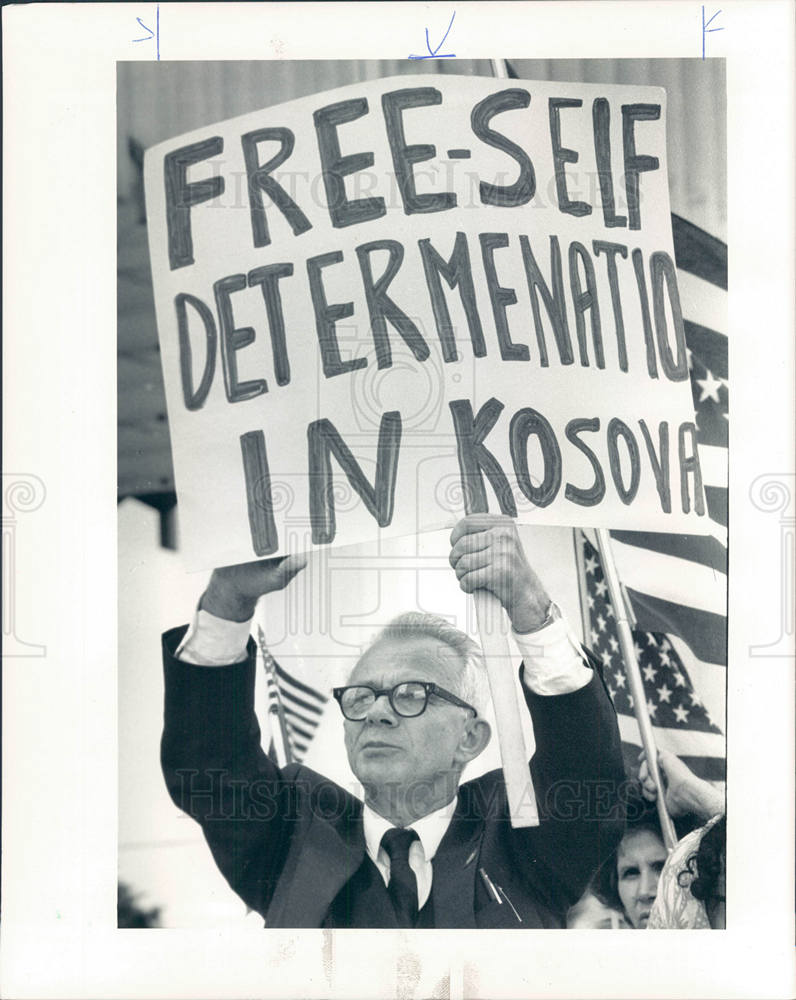 1987 hart plaza demonstration 1987 Yugoslav - Historic Images