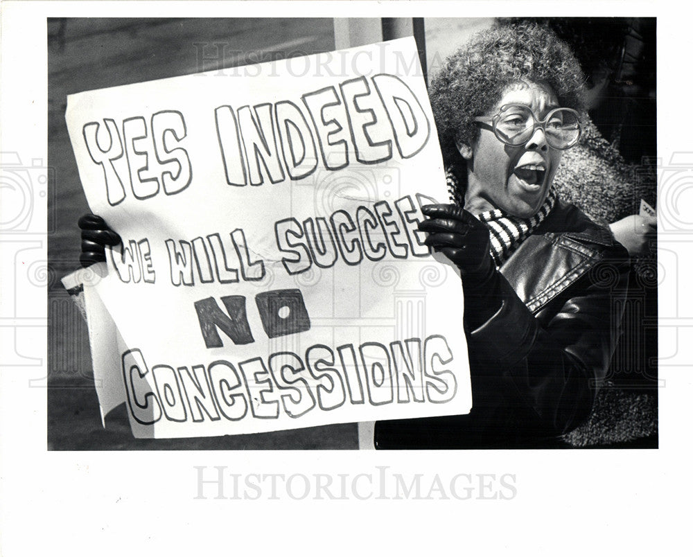 1972 Press Photo EITA WOOTEN, State Employes Assn. - Historic Images