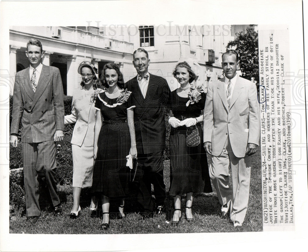 1949 Tom Clark, White House - Historic Images