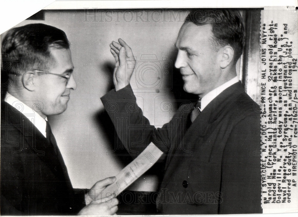 1943 Schumacher American baseball player-Historic Images