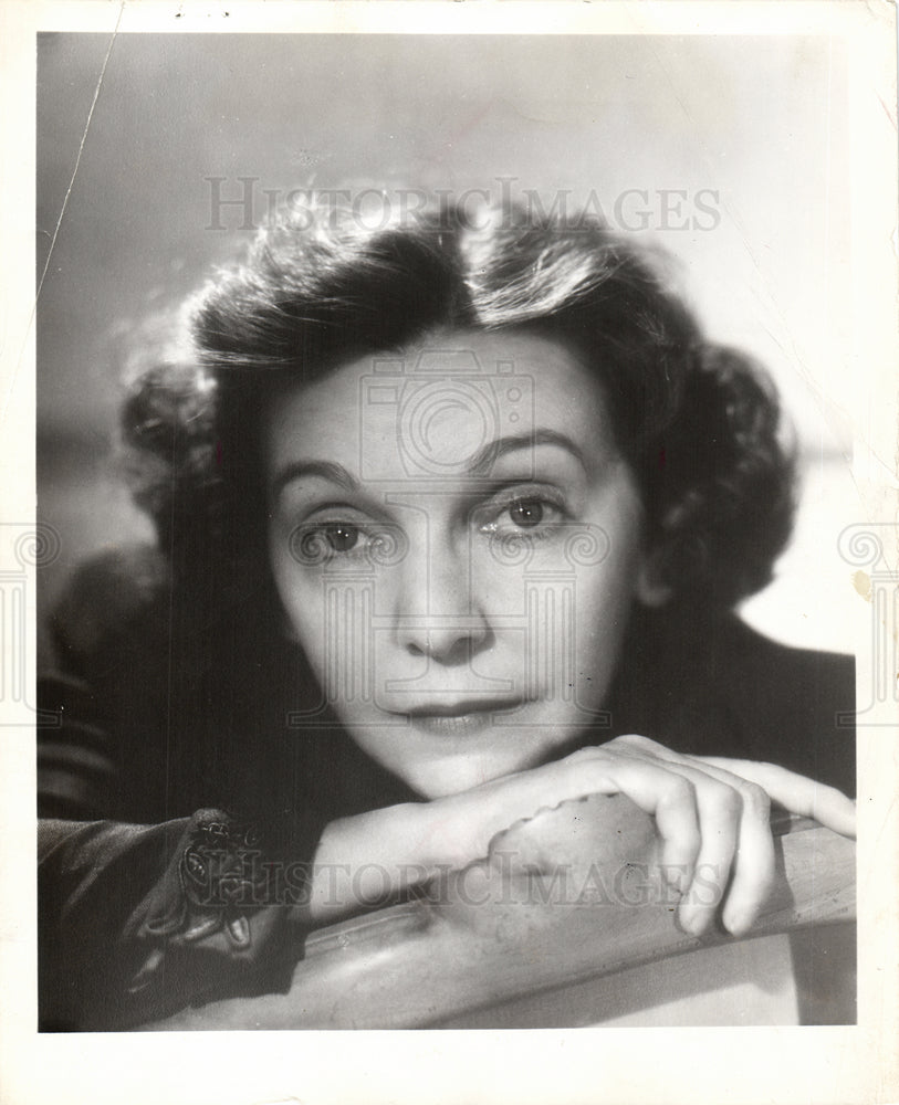 Press Photo ZaSu Pitts American actress - Historic Images