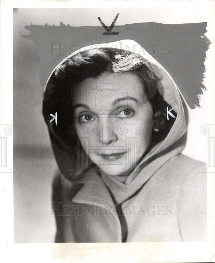 1947 Zasu Pitts actress comedy drama silent - Historic Images