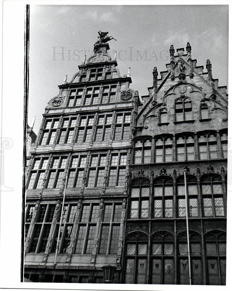 Press Photo Belgium Castle - Historic Images