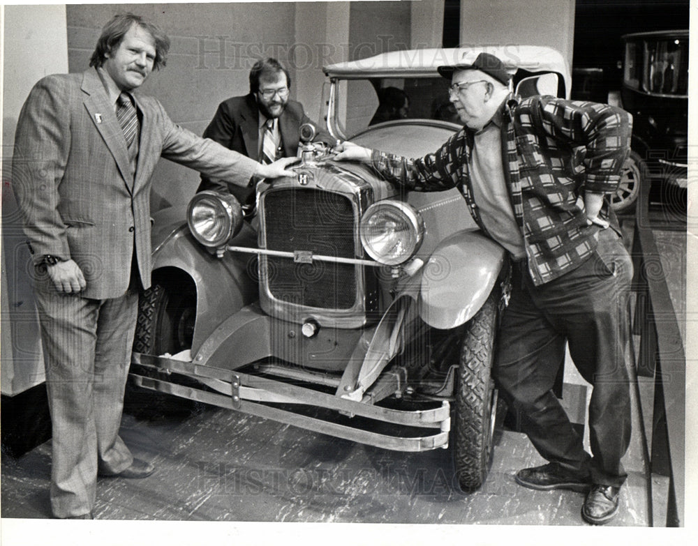 1979 Press Photo Detroit Historical Museum Hupmobile - Historic Images