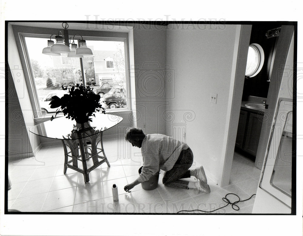 1992 Press Photo Britt Commercial Cleaning Coventry - Historic Images