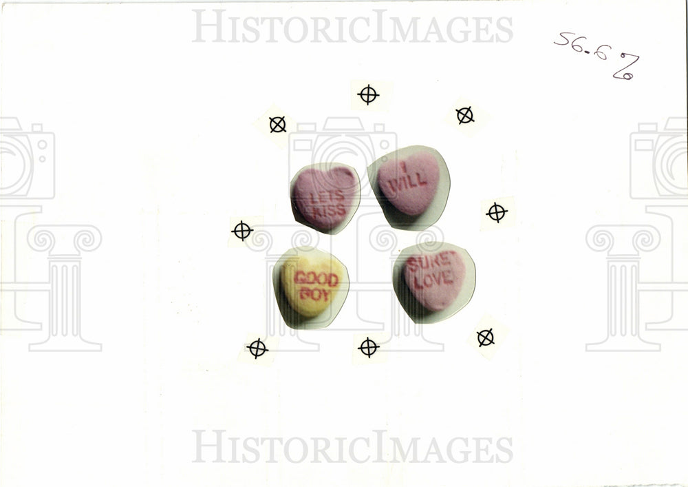 1990 Press Photo Valentine&#39;s day GIFTS QUOTATIONS - Historic Images