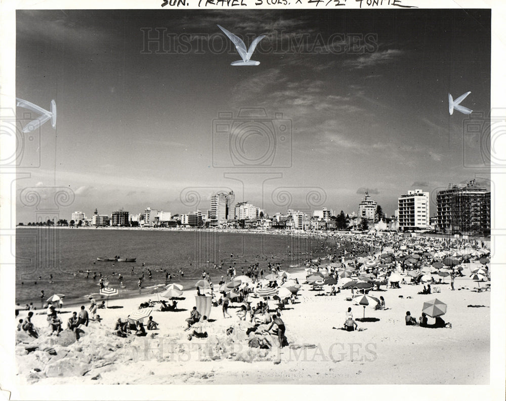 1957 Press Photo SOUTH AMERICA tourist business - Historic Images