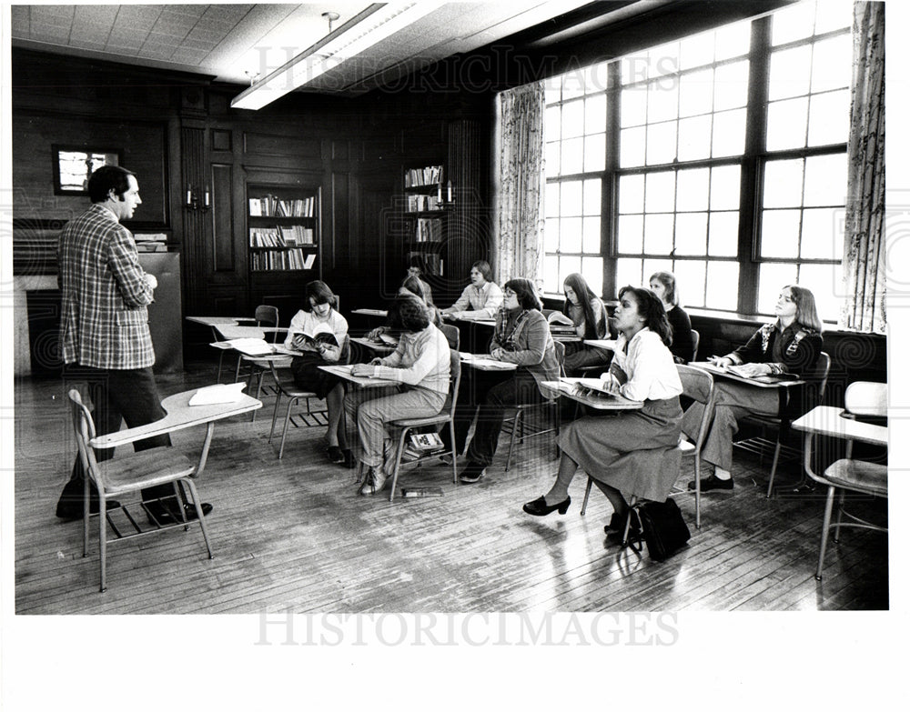 1979 Press Photo University Liggette Frederick Woodhams - Historic Images