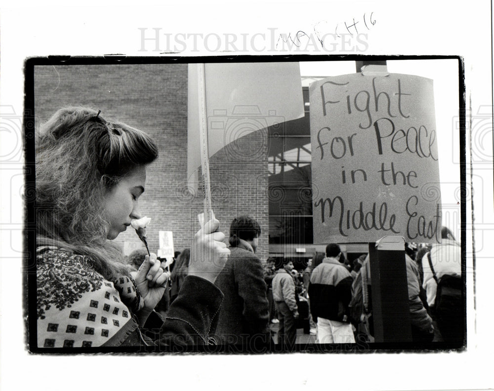 1991 Press Photo kathryn stanly henry ford rally - Historic Images