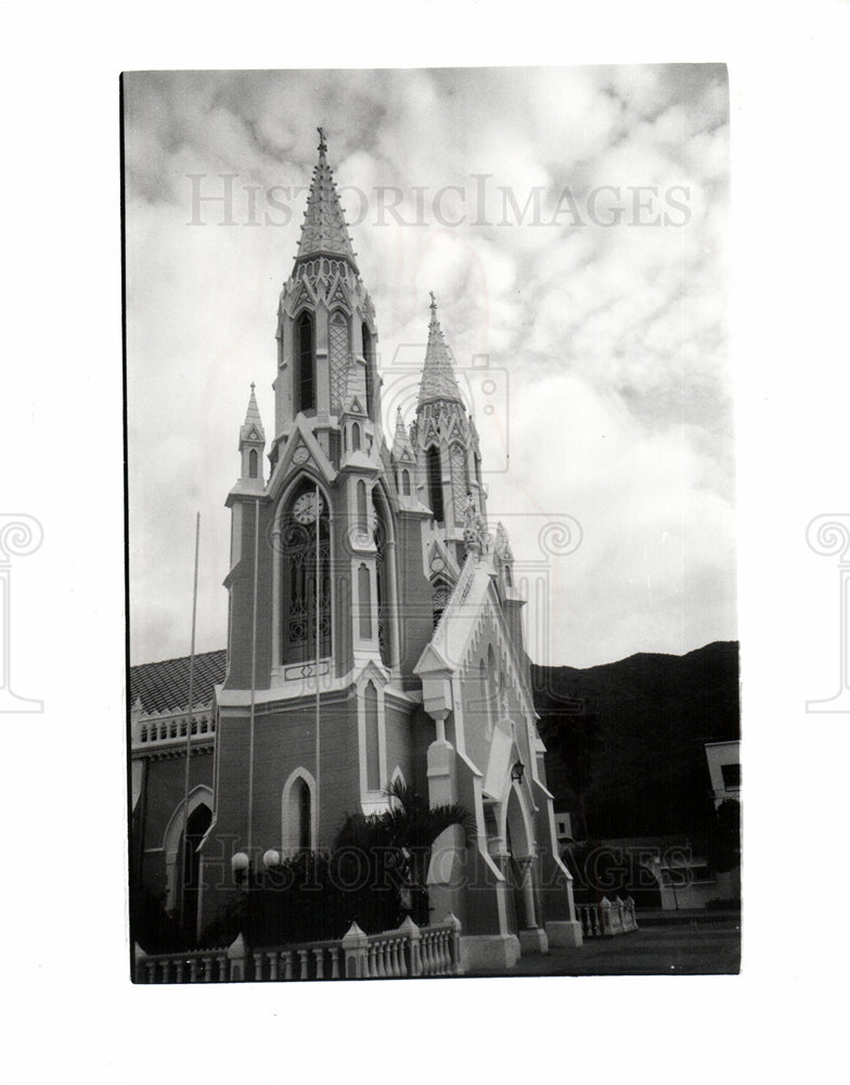 1991 Press Photo Venezuela beach Pampatar Margarita - Historic Images